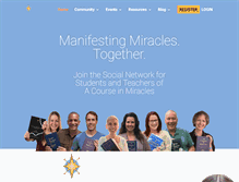 Tablet Screenshot of miracleshare.org